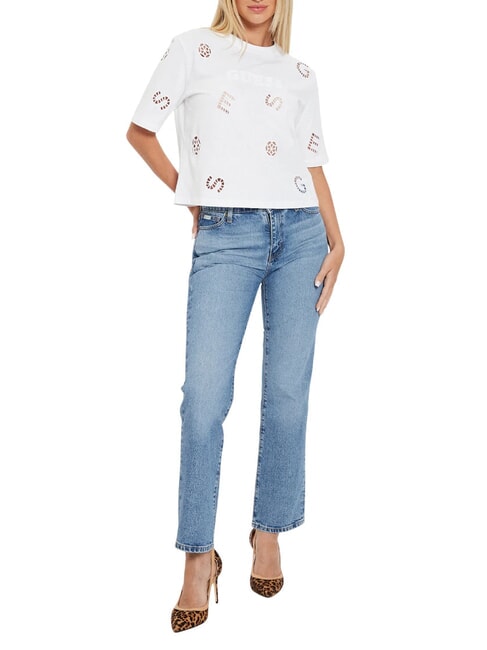 GUESS JEANS G08 MID RISE STRAIGHT  Jeans gj light vintage was - Jeans Donna