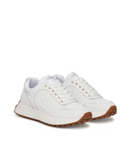 LIUJO LOLO 17 Sneakers in pelle logo perle white - Scarpe Donna - 1