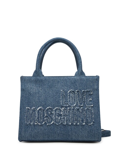 LOVE MOSCHINO DENIM Borsa a mano, con tracolla blu - Borse Donna