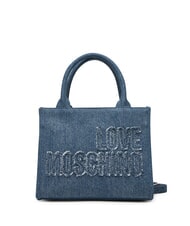 LOVE MOSCHINO DENIM Borsa a mano, con tracolla blu - Borse Donna - 1