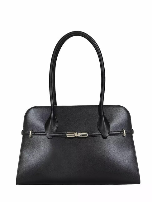 FURLA GOCCIA Borsa a spalla in pelle Nero - Borse Donna