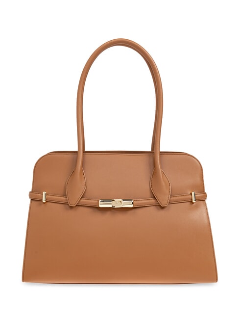 FURLA GOCCIA Borsa a spalla in pelle brandy - Borse Donna