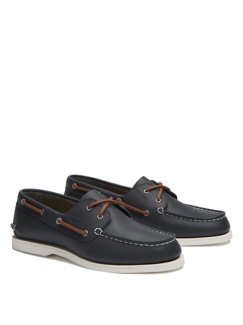 TIMBERLAND CLASSIC BOAT  Scarpe da barca in pelle navy - Scarpe Donna