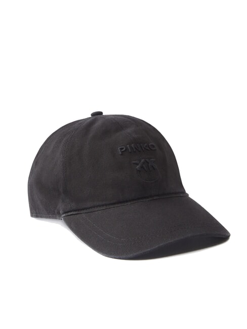 PINKO BUSSETO Cappello baseball in cotone nero limousine - Cappelli