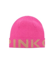 PINKO CALAMARO Berretto logo jacquard - Cappelli