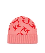 PINKO FRAPPATO Cuffia jacquard monogram - Cappelli