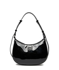 Pinko borsa a tracolla Half Moon bianco