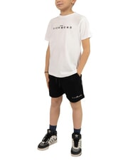JOHN RICHMOND NORMI Set T-shirt e bermuda white/blka - Tute bambini - 1