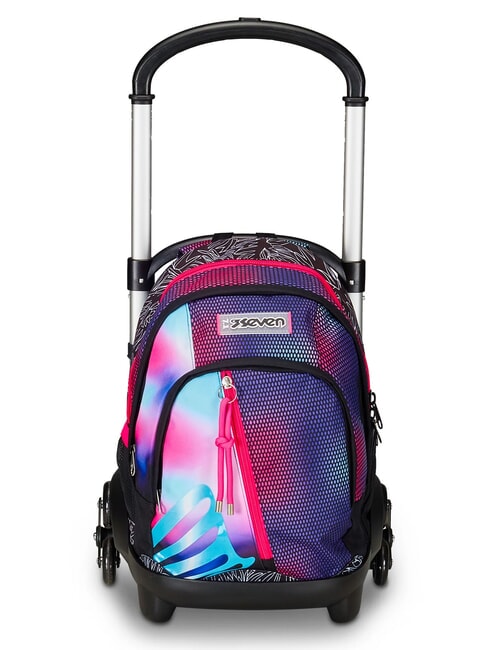 SEVEN FLEX SHADEFULL GIRL Zaino trolley sganciabile, 3 ruote violet - Zaini con carrello