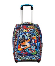 SJGANG FACCE DA SJ! BIG Zaino trolley 2 ruote - Zaini con carrello