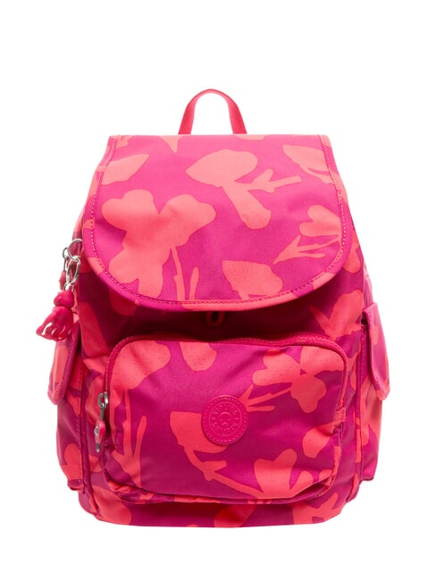 KIPLING CITY PACK S Zaino coral print - Borse Donna