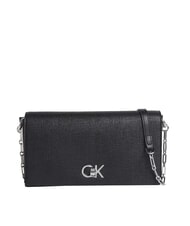 CALVIN KLEIN CK CHAIN Mini Bag a tracolla ck black - Borse Donna - 1