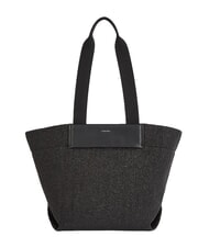 CALVIN KLEIN CK RAFFIA Shopper a spalla ck black - Borse Donna - 1