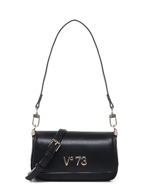 V73 BAMBOO BAG Borsa con pattina doppia funzione nero - Borse Donna