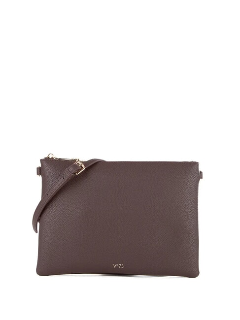 V73 VIVIENNE Pochette piatta con tracolla moro - Borse Donna