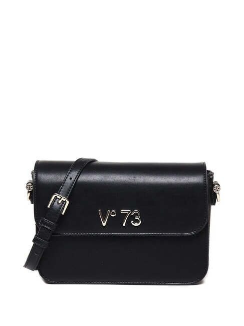 V73 BAMBOO BAG Borsa a tracolla con pattina nero - Borse Donna