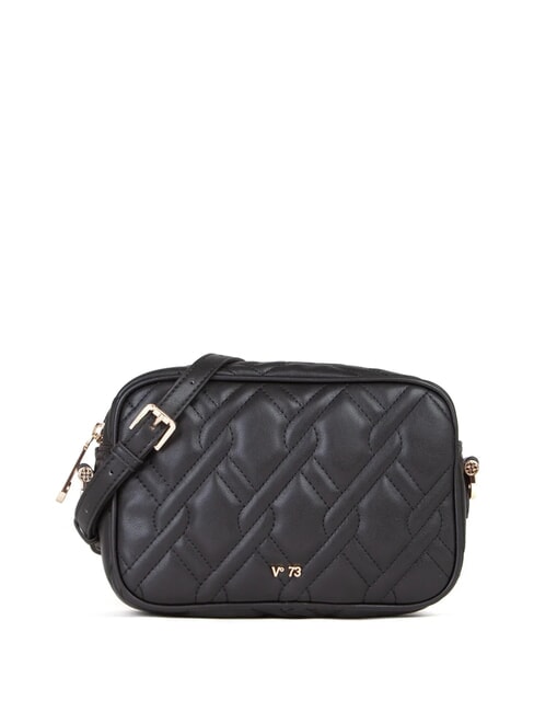 V73 MARGARET Borsa camera case motivo trapuntato nero - Borse Donna