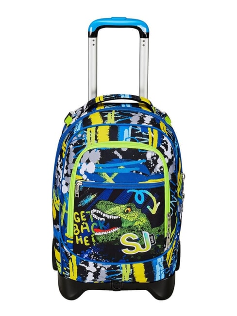 SJGANG CUCCIOLI  NEW TECH Zaino trolley sganciabile, 2 ruote Nero - Zaini con carrello