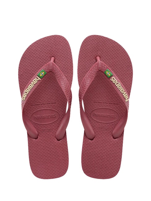 HAVAIANAS BRASIL LOGO Infradito  amaranth - Scarpe Unisex