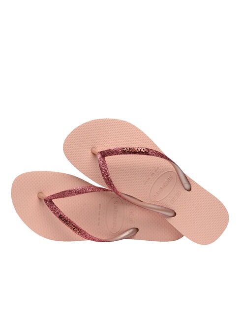HAVAIANAS SLIM GLITTER II Infradito pink/pink - Scarpe Donna