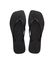 HAVAIANAS SLIM SQUARE Infradito punta quadrata NERO - Scarpe Donna - 1