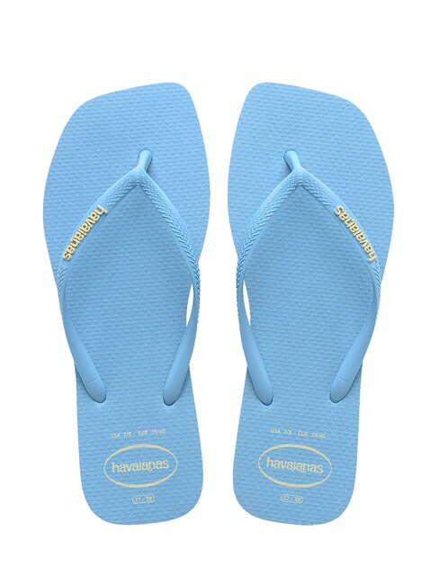 HAVAIANAS SQUARE LOGO Infradito lavender blue - Scarpe Donna
