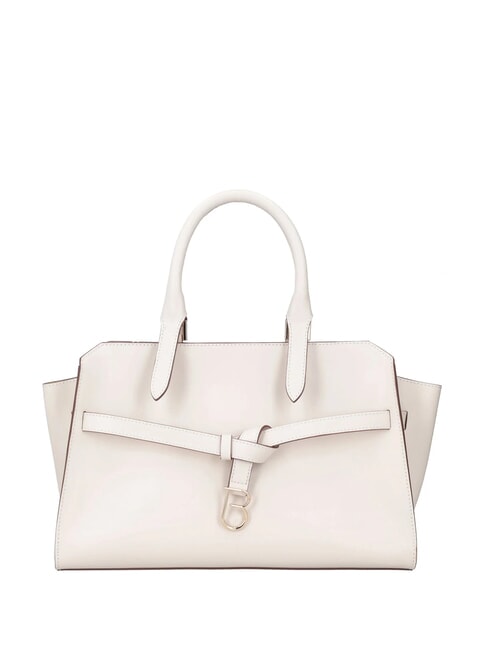 TOSCA BLU AMELIA Borsa a mano in pelle con charm bianco avorio - Borse Donna