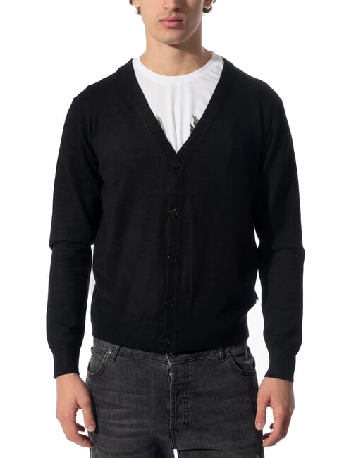 RICHMOND X LICONE Cardigan a V con bottoni black2 - Maglie Uomo
