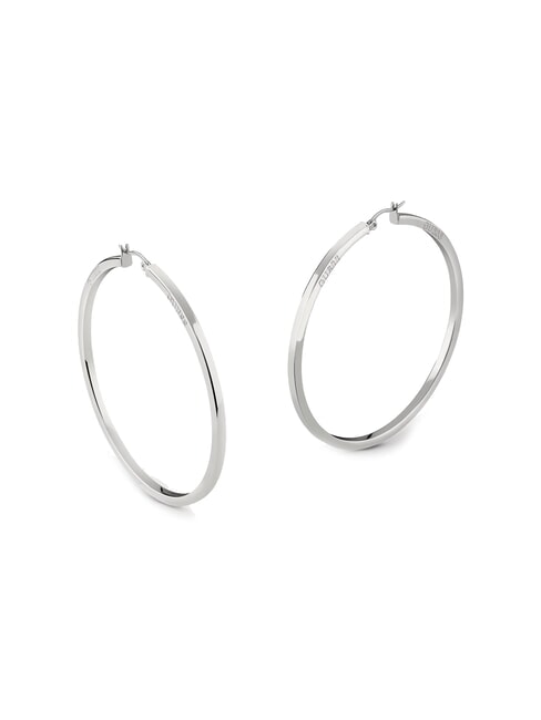 GUESS Orecchini A Bottone G Coin In Argento E Acciaio - Donne, Modello JUBE01028JWRH