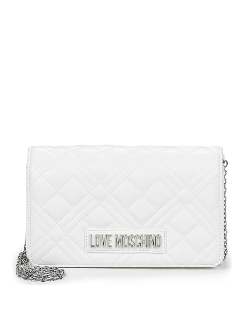 LOVE MOSCHINO QUILTED Mini Bag con tracolla bianco - Borse Donna