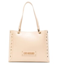 LOVE MOSCHINO BORCHIE Borsa Tote a spalla beige - Borse Donna - 1