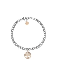 AMEN ACCIAIO Bracciale catena albero della vita - Bracciali Donna