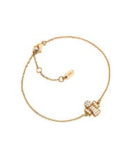 AMEN COCCOLE LUXURY Bracciale con agioletto e cristalli - Bracciali Donna