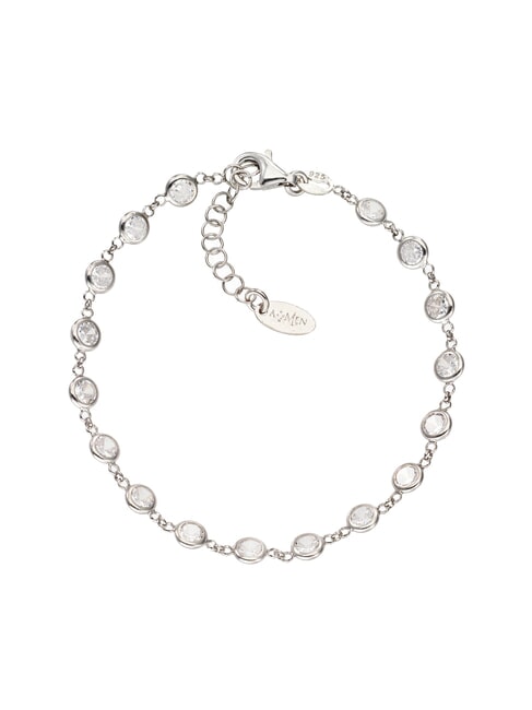 AMEN TENNIS Bracciale in argento con zirconi rodio - Bracciali Donna