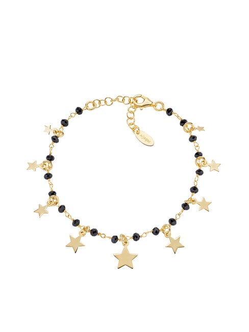 AMEN ELEGANCE Bracciale charms stelline e pietre oro - Bracciali Donna