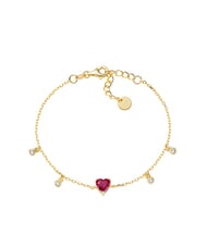 AMEN AMORE Bracciale con cuore e ciondolini - Bracciali Donna