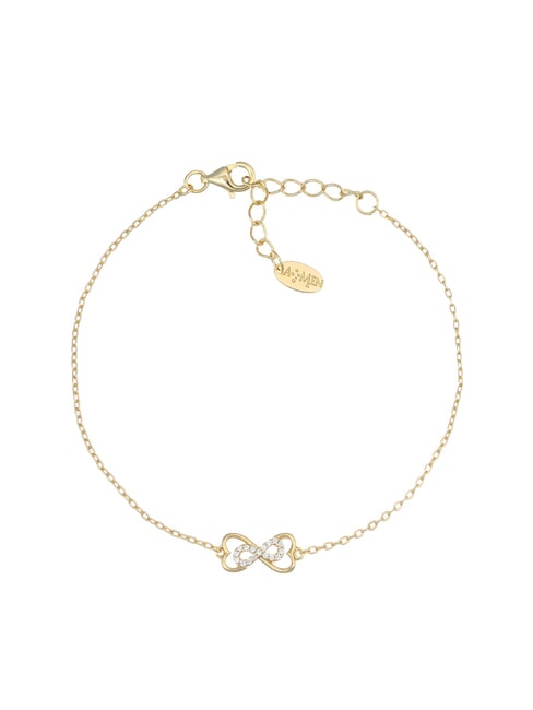 AMEN COCCOLE LUXURY Bracciale ciondolo infinito oro - Bracciali Donna