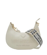 LOVE MOSCHINO MADE WITH LOVE Sacca a tracolla avorio - Borse Donna - 1