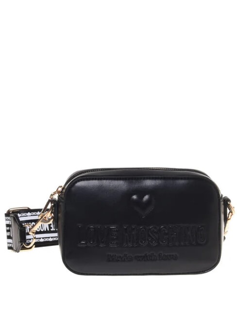 LOVE MOSCHINO MADE WITH LOVE Mini Bag a tracolla Nero - Borse Donna