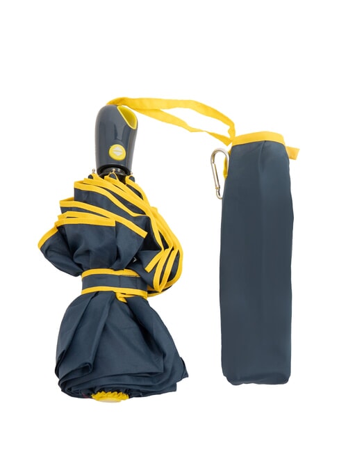 FERRÈ MINI Ombrello automatico Open/Close navy / giallo - Ombrelli