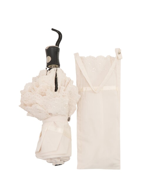 FERRÈ MINI Ombrello pieghevole apertura automatica panna20 - Ombrelli