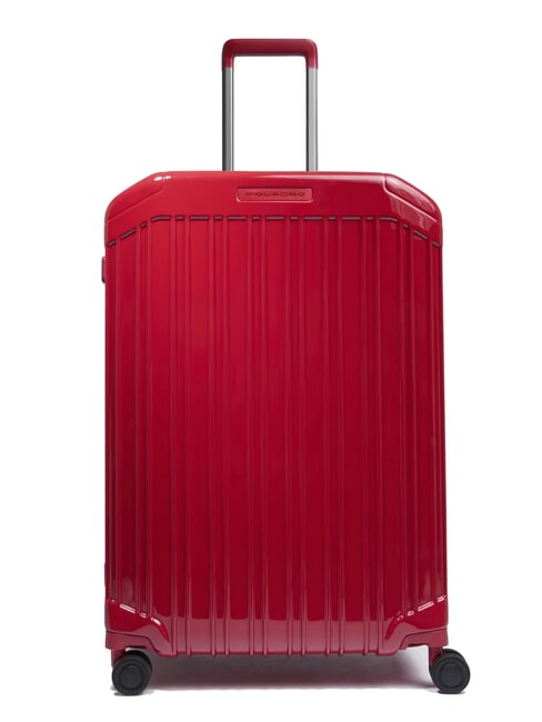 PIQUADRO PQ-LIGHT Trolley medio espandibile rosso2 - Trolley Rigidi