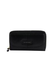 THE BRIDGE ELISABETTA Portafoglio grande in  pelle con tasca Nero Oro - Portafogli Donna - 1