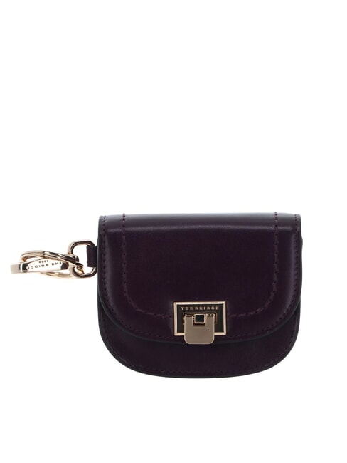 THE BRIDGE FEDERICA Portamonete in pelle con portachiavi grape abb. oro - Portafogli Donna
