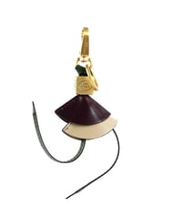 THE BRIDGE DUCCIO Portachiavi con charm multicolor in pelle - Portachiavi