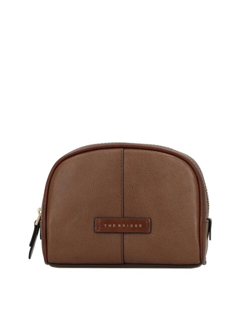 THE BRIDGE ELISABETTA Beauty piccolo in pelle MARRONE - Bustine & Necessaire