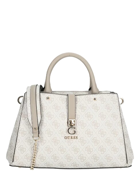 GUESS ZAMIRA Borsa a mano, con tracolla dark taupe logo - Borse Donna
