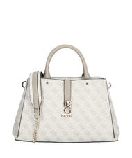 GUESS ZAMIRA Borsa a mano, con tracolla dark taupe logo - Borse Donna - 1