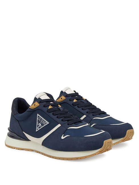 GUESS ISLAND Sneakers blue white beige - Scarpe Donna