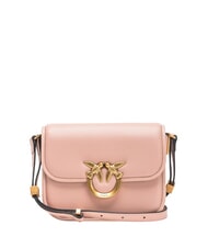 PINKO LOVE BOX Borsa mini in nappa con flap - Borse Donna